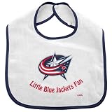 NHL McArthur Columbus Blue Jackets Infant White Little Fan Bib