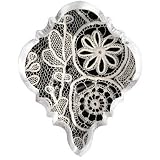Lace Design Fringe Studio Chandlier Crystal Drop Shape Magnet
