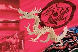 Dragon, Medium Woodcraft Construction Kit