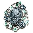 Cameo Brooches And Pins Vintage