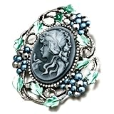 Cameo Brooches And Pins Vintage