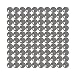 VXB Brand G23 Bearing Balls, Chrome Steel, 1/4" Diameter (Pack of 100)