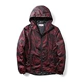 エイプ エーエイプ アベイシングエイプ Aape BY A BATHING APE メンズ ダウンジャケット ブルゾン (L, レッド)