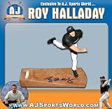 ROY HALLADAY Toronto Blue Jays SIGNED McFarlane Sports Pick