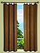 Bamboo Ring Top Curtain FBA_BRP074063-11 Panel, 40