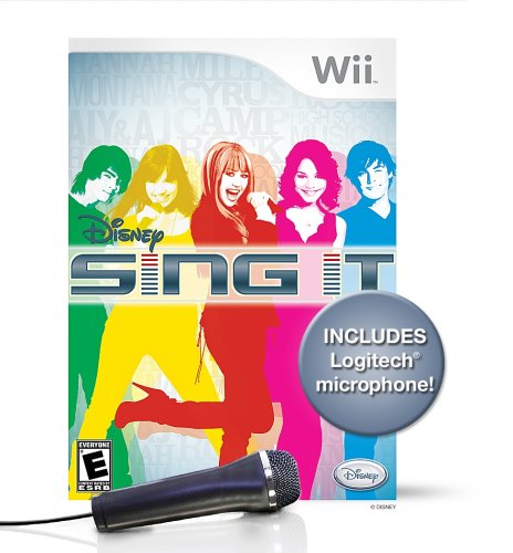 Wii Disney Sing It Bundle with Microphone