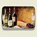 Kitchen & Housewares : Serving Tray ~ Wine and Dine ~ 18 inches x 12 inches ~ melamine plastic ~ code 761
