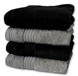 4 tlg. Handtuchset 