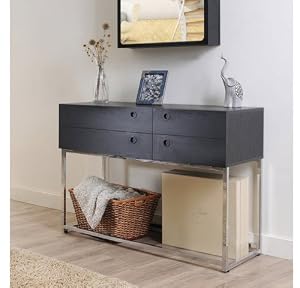 console drawers table sofa storage contemporary entry hall extra finish office functional furniture way amazon decor collect