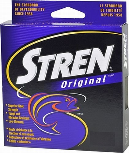 Stren Original 330-Yard Spool, Pound Test 10, Clear/Blue Fl