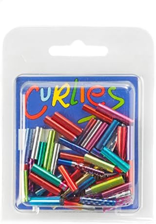 Flexilita Back-To-School 50-Pack Colorful Hair Wraps, Girl's Decoration, Birthday Party