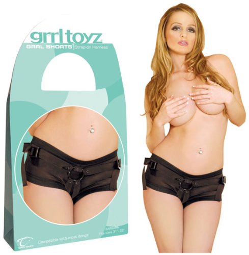 Grrl Toyz Grrl Shorts, Large, Barbara