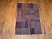 Handmade Turkish Parcha Kilim Rug 2'10"x4'5"