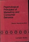 Psychological principles of marketing and consumer behavior