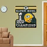 2010 NFL Superbowl Champion Greenbay Packers Logo NFC Vinyl Wall Graphic Decal Sticker Poster