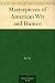 Masterpieces of American Wit and Humor