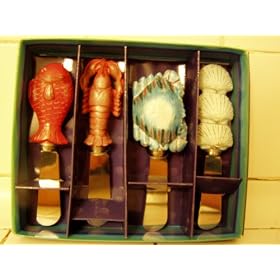 Cheese Knives Fisherman's Catch by Certified International