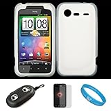 Clear Premium Soft Rubberized Silicone Skin Cover for Verizon Wireless New  ....