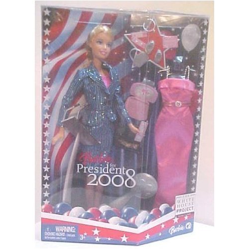 51y OxDtXhL 2008 Barbie for President Fashion Doll Blonde