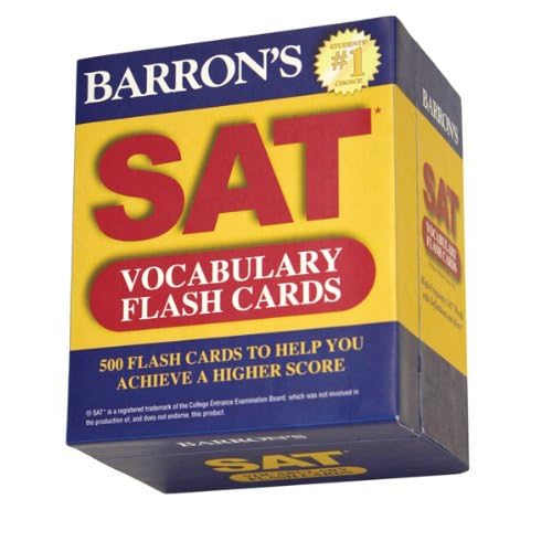 Barron's SAT Vocabulary Flash Cards