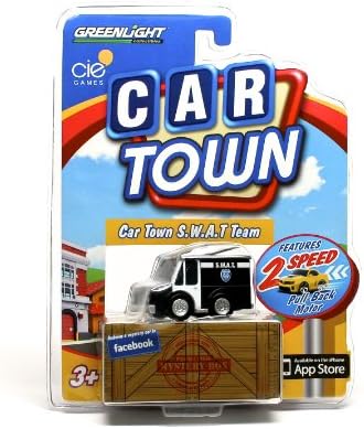 CAR TOWN S.W.A.T. Team * 2 Speed Pull-Back Motor * 2013 Car Town Series 2 Greenlight Collectibles Vehicle