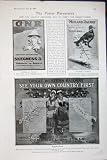1907 RAILWAY HOLIDAY ADVERTS SKEGNESS SCOTLAND CORNWALL
