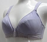 ローズマダム(Rosemadame) マタニティハーフトップ フロントオープン ラベンダー L 112-0613-01