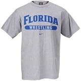 Nike Florida Gators Ash Wrestling T-shirt