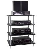 Four Shelved Component Stand - NAN-JN-2052-GG