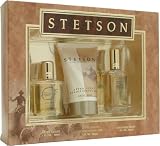 Stetson By Coty For Men. Set-cologne Spray 1 OZ & Aftershave 1 OZ & Aftershave Gel 4 OZ