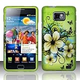 Hawaiian Flowers Hard Snap On Case Cover Faceplate Protector for Samsung Ga ....