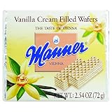 Manner vanilla Cream filled wafers, vanilla (073935604469)