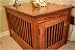 Wooden Dog Crate (Red Chestnut) - Medium
