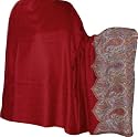 Shawls and Scarves Antique Paisley Pattern from India 84 x 40 inches (psley314)