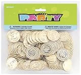 Pirate Treasure Gold coins (pk of 144) Pinata Party bag Filler