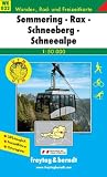 Produkt-Bild: Freytag Berndt Wanderkarten, WK 022, Semmering - Rax - Schneeberg - Schneealpe 1:50.000