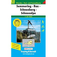 Freytag Berndt Wanderkarten, WK 022, Semmering - Rax - Schneeberg - Schneealpe 1:50.000