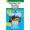 Freytag Berndt Wanderkarten, WK 022, Semmering - Rax - Schneeberg - Schneealpe 1:50.000