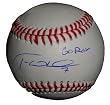 Colorado Rockies Tim Wheeler Autographed ROLB Baseball Featuring "Go Rox" Inscription, Proof Photo