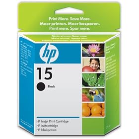 HP 15 Large Black Inkjet Print Cartridge