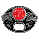 Nebraska Cornhuskers NCAA Bottle Opener Tailgater Belt Buckle