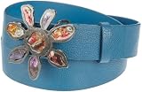 Desigual Damen Gürtel, 27X5303, Gr. 85 (85), Blau (Azul Furgon 5083)