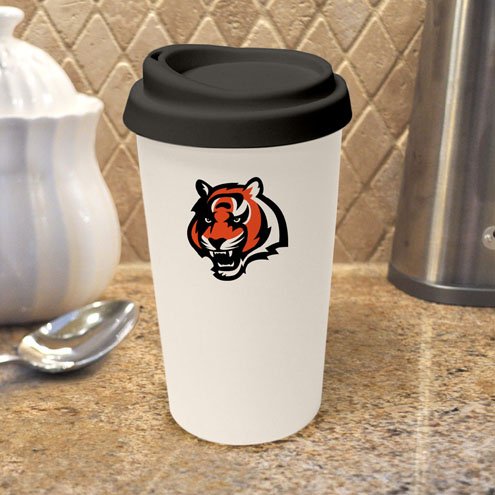 NFL Cincinnati Bengals Logo Travel Mug