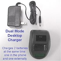 Motorola T193 Cell Phone Dual Slot Desk Charger