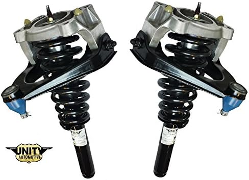 COMPLETESTRUTS Front Quick Complete Strut Assemblies with Coil Springs Replacement for 1999-2006 Dodge Stratus Sedan - Set of 2