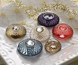 Sparklers Flatback Designer Buttons 1-Pack: Vintage Perfect Pack Assorted
