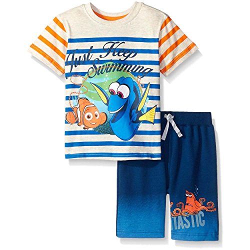 Disney Boys' 2 Piece Finding Dory Absolutely Adventurous Short Set