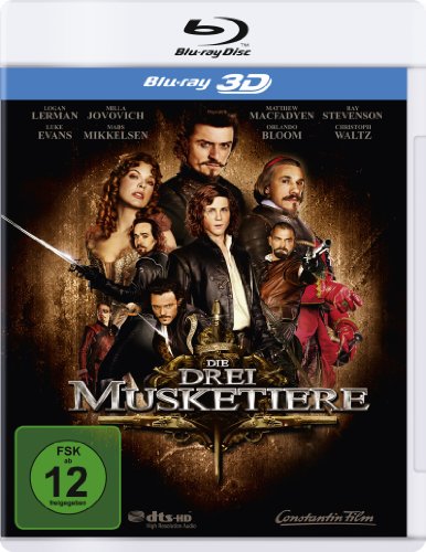 Die drei Musketiere [3D Blu-ray]