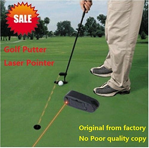 GOLF PUTTER LASER POINTER FOR PUTTING GREEN CLUB - TRAINING / PRACTICE AID
