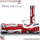 Union Jack 01 Skin by WraptorSkinz TM fits Original XBOX 360 Factory Faceplates